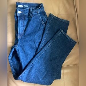 Old navy sky high straight size 2
